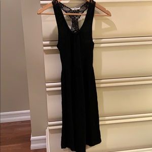 Black beach coverup